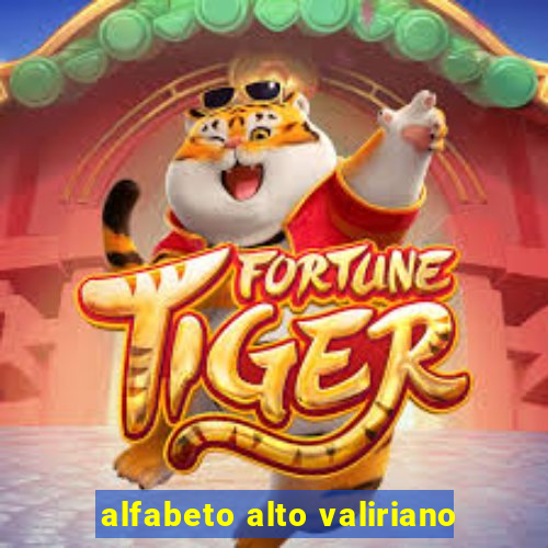 alfabeto alto valiriano